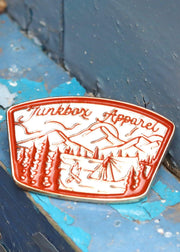 explorers enamel pin