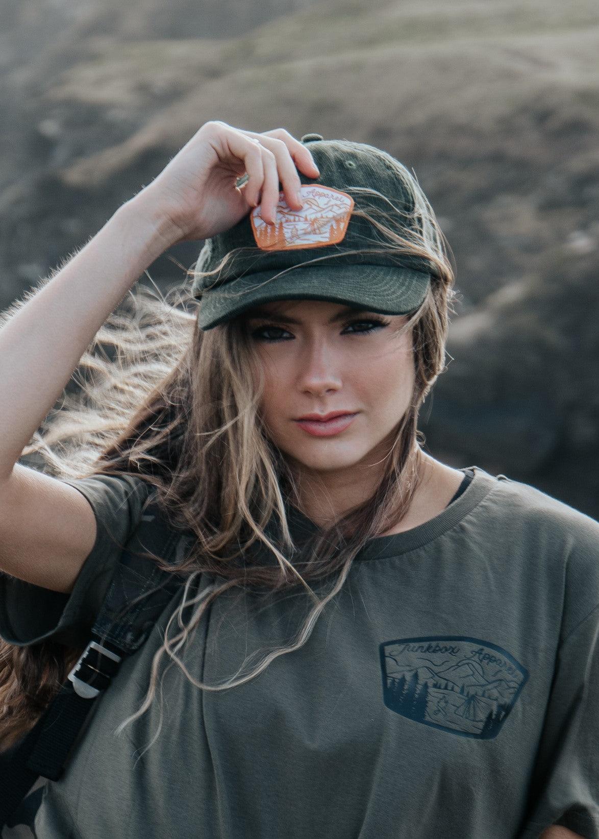 explorers-green-cord-baseball-cap-junkbox-apparel-3 - Junkbox Apparel