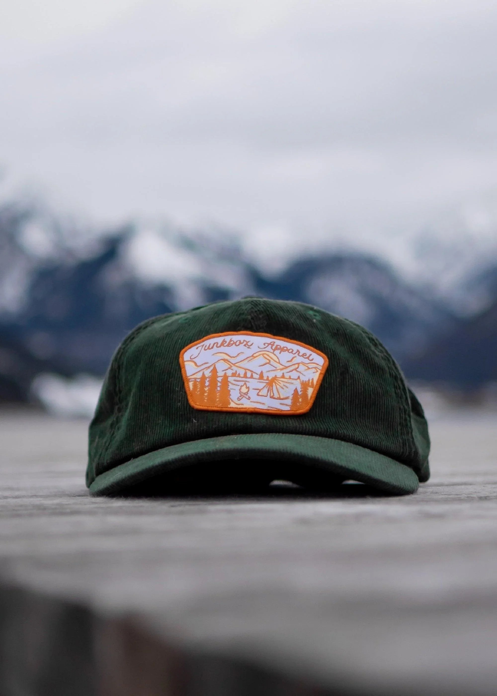 explorers-green-cord-baseball-cap-junkbox-apparel-6 - Junkbox Apparel