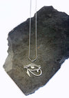 silver eye of horus necklace
