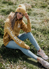 junkbox organic mustard hoodie