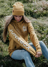 junkbox mustard organic new wave hoodie