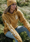 junkbox mustard organic hoodie