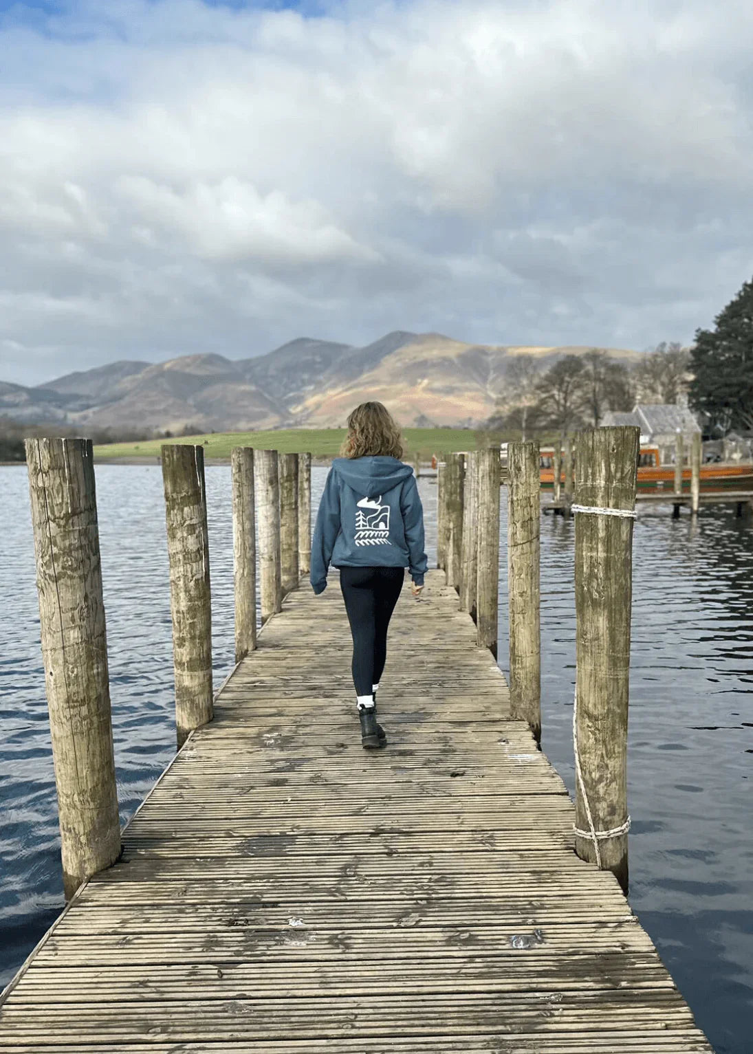 new-wave-teal-organic-zip-hoodie-junkbox-apparel-2 - Junkbox Apparel