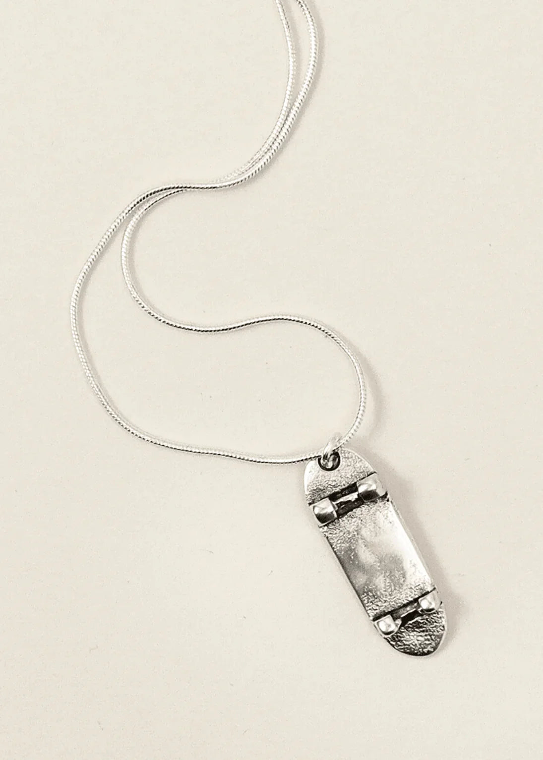 skateboard-tibetan-silver-necklace-junkbox-apparel-2 - Junkbox Apparel