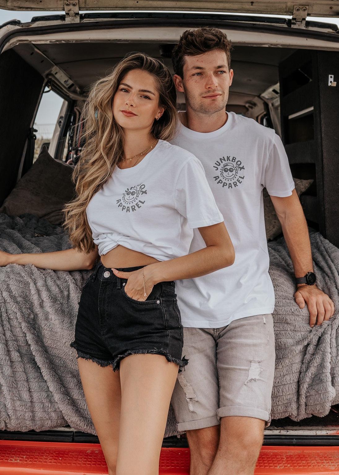 Junkbox Organic White Tshirt