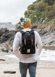 junkbox black business backpack