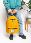 junkbox classic backpack in mustard