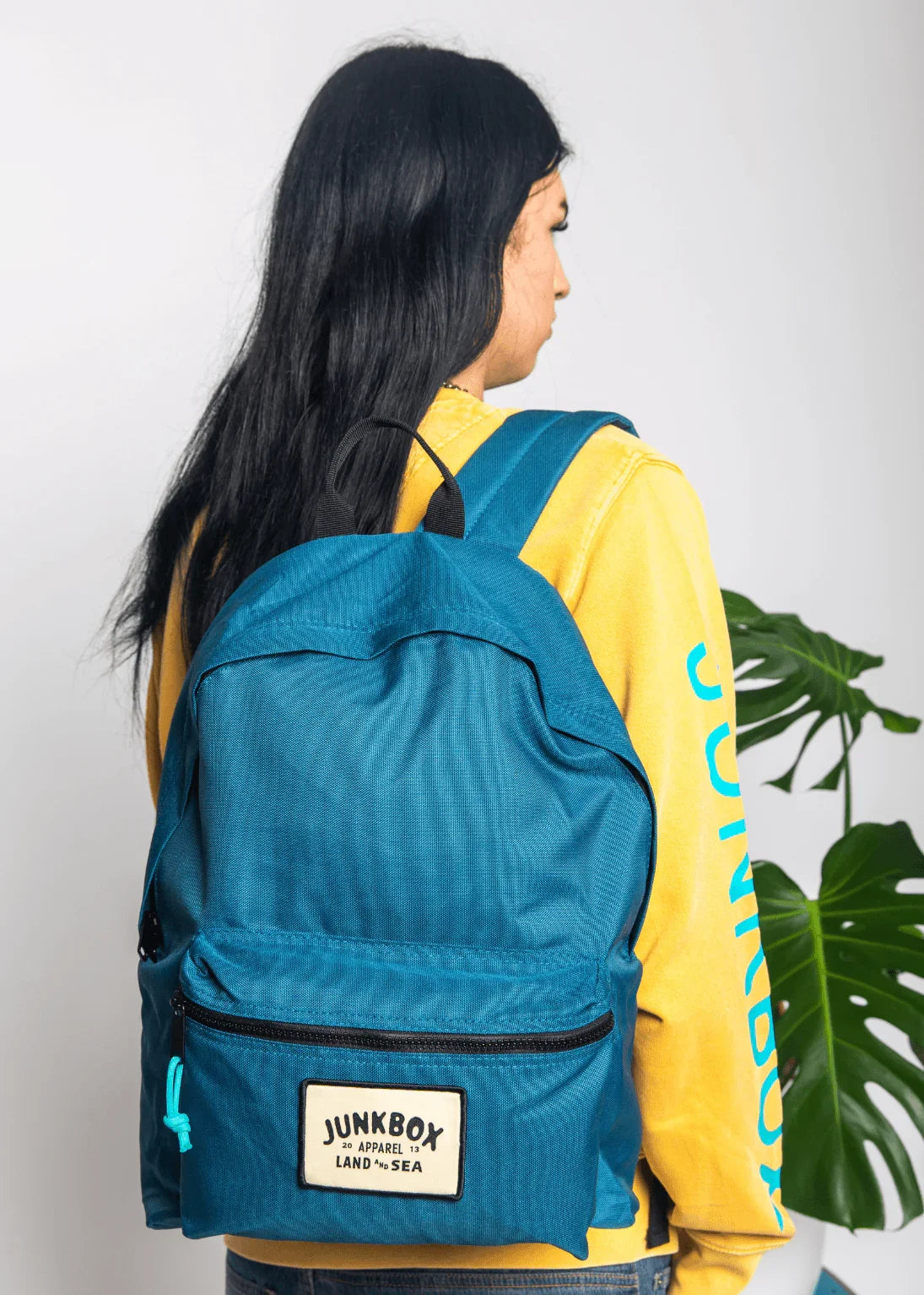 the-classic-recycled-backpack-in-petrol-blue-junkbox-apparel-2 - Junkbox Apparel
