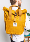 junkbox mustard recycled everyday backpack