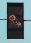 junkbox black recycled pouch